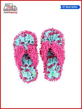 🎅 Fuzzy Open Toe Slippers Women Non-Skid Plush House Spa Slides